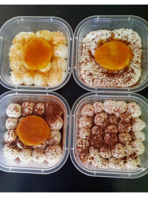 Caramel Pudding Tiramisu