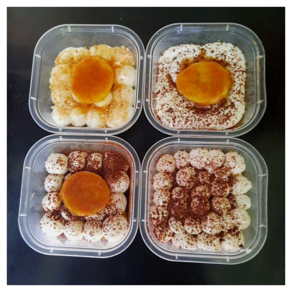 Caramel Pudding Tiramisu