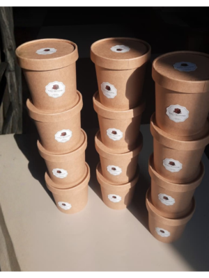 Bolu Ketan Hitam (Custard Center)