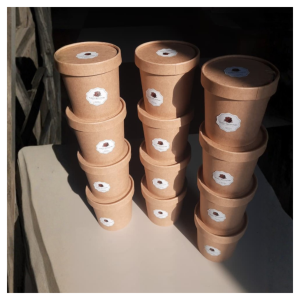 Bolu Ketan Hitam (Custard Center)